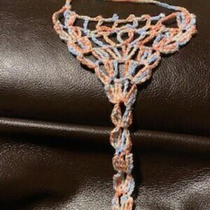 Elegant Barefoot Sandals color different than pic.